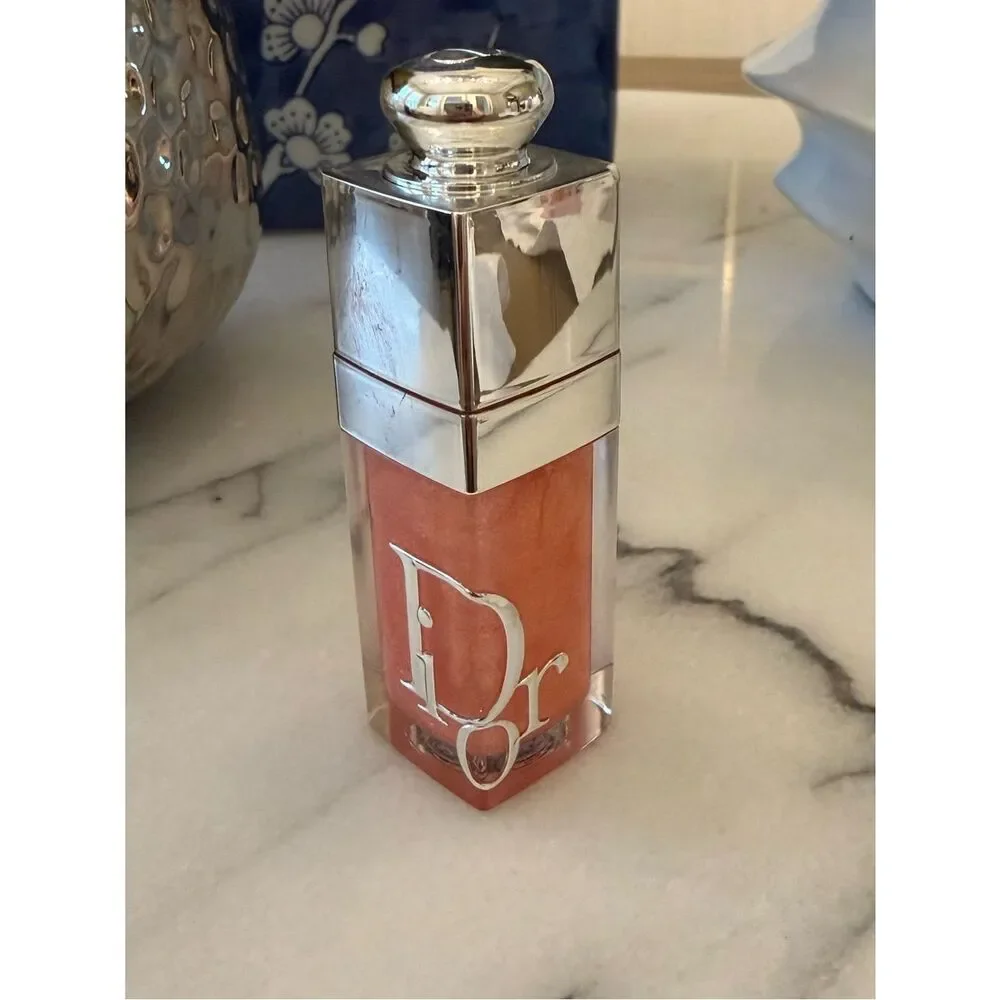DIOR Lip Glow Oil Hydrating High-Shine Gloss in Rosy Candy